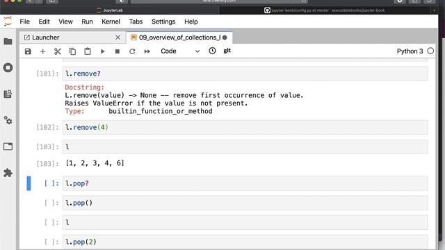 Mastering Python - Overview of Collections - list and set - 06 Updating and Deleting elements lis смотреть онлайн