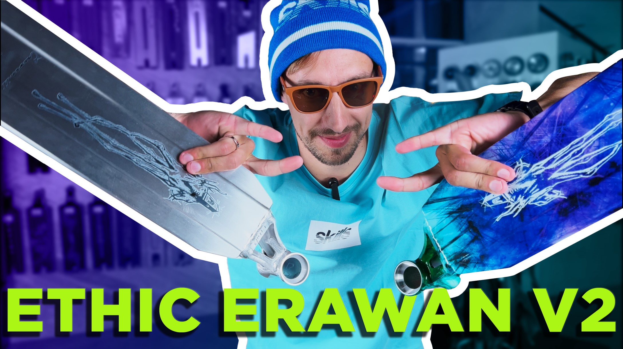 ETHIC ERAWAN V2 - ЛУЧШАЯ БЮДЖЕТНАЯ ПАРКОВАЯ ДЕКА смотреть онлайн