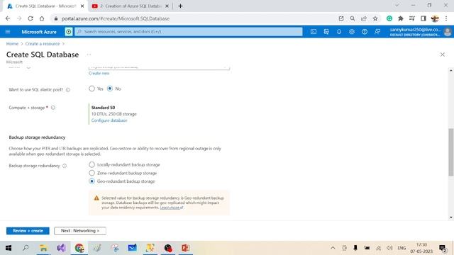 3- Creation of Azure SQL Database || Azure SQL Database|| using Portal in Hindi смотреть онлайн