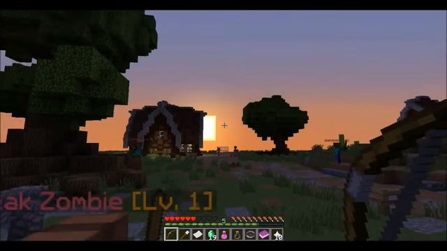 Minecraft World of Warcraft (RPG) #1 - "I'm going on an adventure" смотреть онлайн