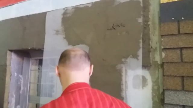 Базовый армирующий слой по минераловатной плите Технофас