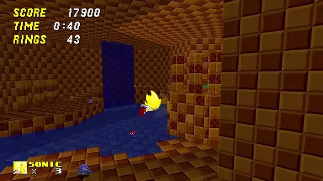 Sonic Robo Blast 2 - Super Sonic Mod смотреть онлайн