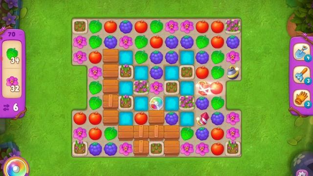 Gardenscapes Level 70 - [15 moves] [2022] [HD] solution of Level 70 Gardenscapes [No Boosters] смотреть онлайн