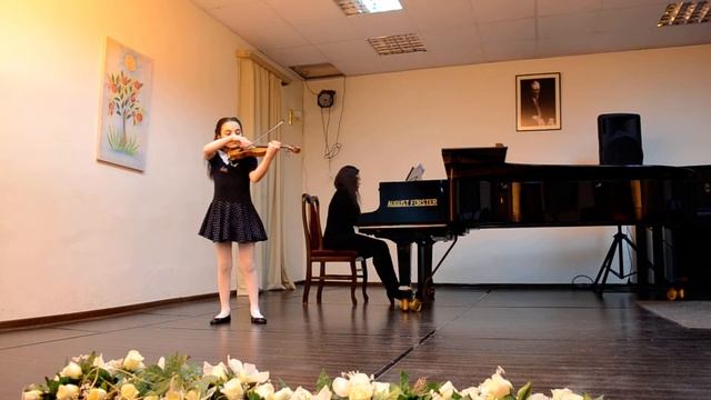 Ася Анисимова -1.Брамс - "Венгерский танец" 2. Ф.Фиорилло - "Этюд №28" смотреть онлайн