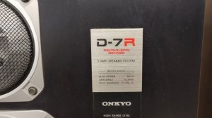 ONKYO D-7R