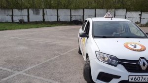 парковка под 90гр..гараж..как на экзамене 2021