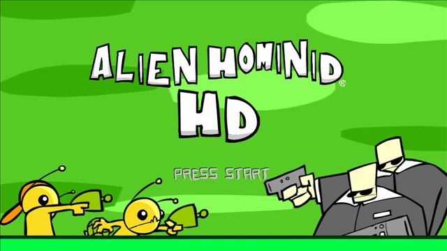 Alien Hominid Music - PDA game смотреть онлайн