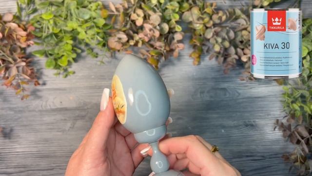 ПАСХАЛЬНЫЙ ДЕКОР ДЕРЕВЯННОГО ЯЙЦА | DIY смотреть онлайн