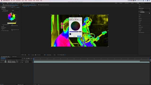 Adobe After Effects Tutorial: How to use the COLORAMA Effect (Heat Map, Thermal Vision, Tint, Grade смотреть онлайн