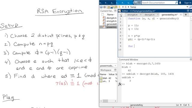 Programming RSA Encryption Key Generator смотреть онлайн