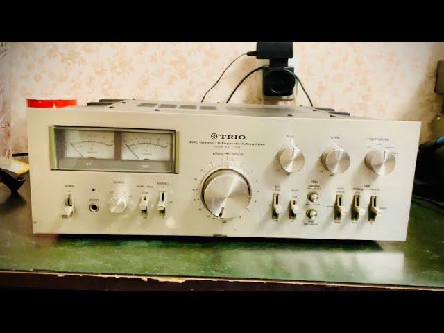 TRIO KA-7700d (kenwood ka-9100) профилактика смотреть онлайн