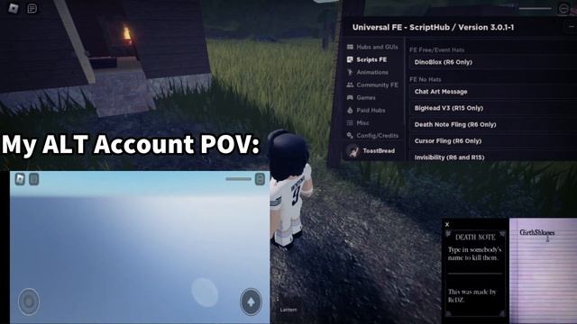 Universal FE - ScriptHub | No Hats FE Scripts , Works R6 & R15 *OP* смотреть онлайн
