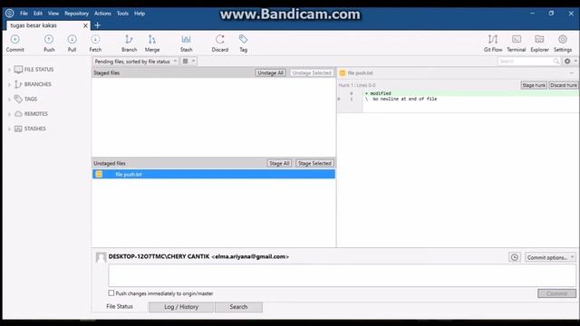 Tutorial Clone, Push, dan Pull dengan Git Client SourceTree смотреть онлайн