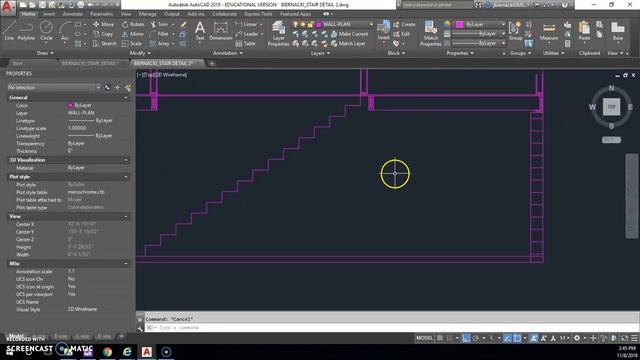 AutoCAD: Stair Detail смотреть онлайн