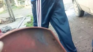 Freza izrada . Самодельная почвофреза  для трактора т 25