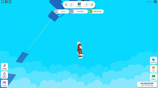 ОЧЕНЬ тяжелый обби на скейтборде в Roblox ! смотреть онлайн