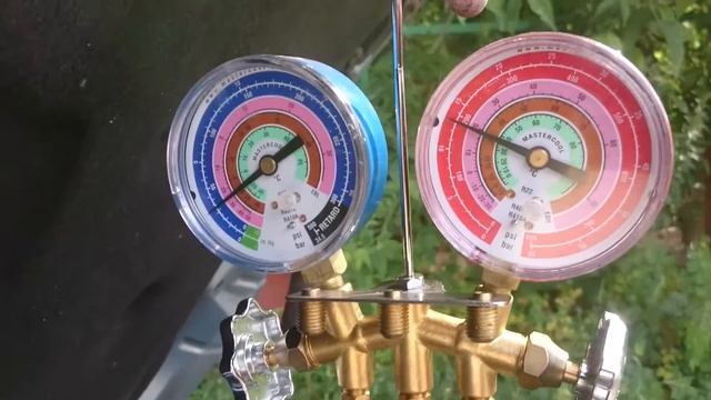 Давления в системе кондиционирования. смотреть онлайн