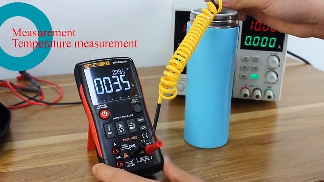 ANENG Q1 Multimeter Digital 9999 Electric Tester True RMS Professional Multimetro DIY Transistor Ca смотреть онлайн