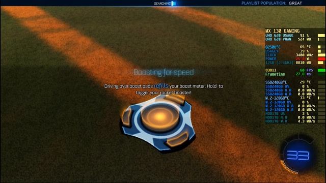 Rocket League® on Intel UHD 620 - 12GB RAM - i5 8250u смотреть онлайн