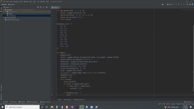 Pygame tutorial | Learn to code with python | Animations and Tile mapping смотреть онлайн
