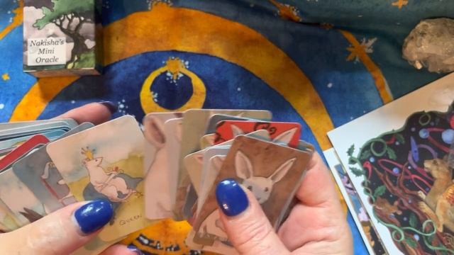 Nakisha‘s Mini Oracle and the Mini TaRat Unboxing and Flip Through смотреть онлайн
