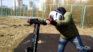 Прокатился на DUALTRON X-2 последняя топ версия электросамоката.
