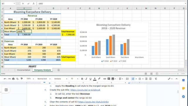 Excel 1a Step 6 смотреть онлайн