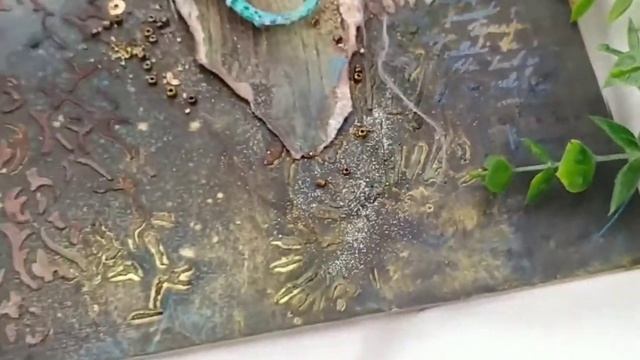 Обзор панно/Скрапбукинг/Scrapboking/Mixedmedia