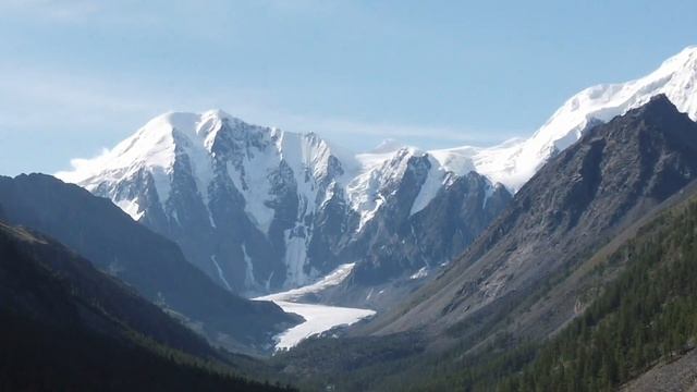 Ледник, озеро и река Маашей  / Сплав на пакрафтах / Поход на Алтае / Перезалив
