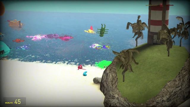 Spartan Kicking All Nightmare Garten Of Banban, Cursed Rainbow Friends, Poppy, Huggy in Garry's Mod смотреть онлайн