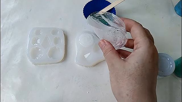 Кабошоны из эпоксидной смолы имитация камня. Плюс силиконовая форма. смотреть онлайн