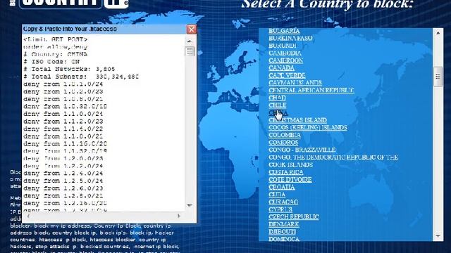 Block Country IP'S - Stop Attacks On Your Website With Htaccess! смотреть онлайн