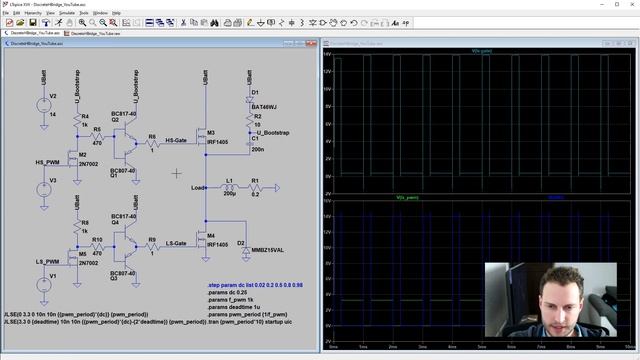 0x33 Elektromotoren Ansteuern Teil 2 - Simulation Halbbrücke (N-FET Gate-Treiber & Bootstrapping) смотреть онлайн