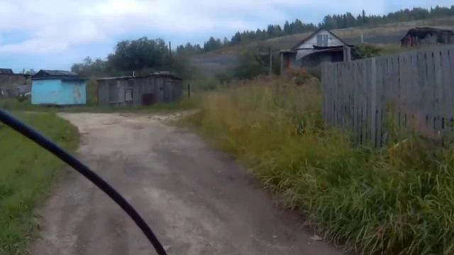 Прокатились с города до посёлка,велик с мотором огонь ракета . смотреть онлайн