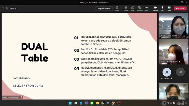 Presentasi Oracle Database Administrator - Managing Tables || Tables Data Dictionary Views смотреть онлайн
