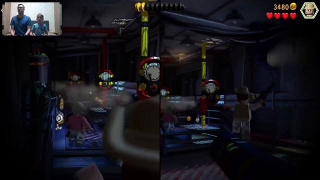 Крутая игра про динозавров Lego Jurassic World Мир Юрского периода смотреть онлайн