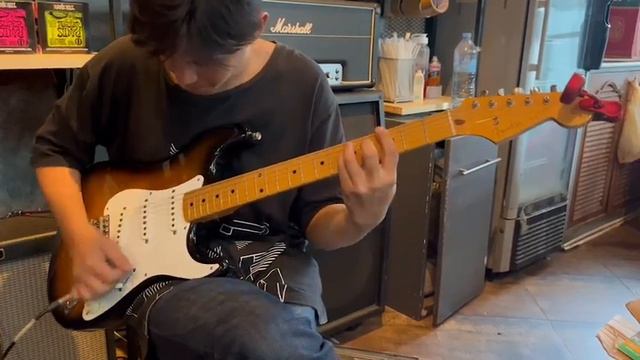 Fender Stratocaster St57 Alder Taxas Pu 1997 (3.3kg) смотреть онлайн