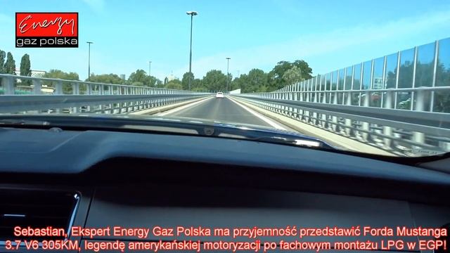Jazda próbna testowa: Test LPG Ford Mustang z 3.7 V6 305KM w Energy Gaz Polska na gaz смотреть онлайн