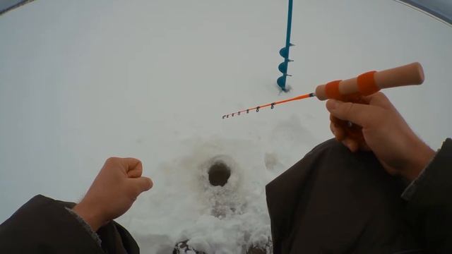 Наломали окуней на волге, поставил блесну и поперло!!!, бахнул судак. Рыбалка 06.02.2022. смотреть онлайн