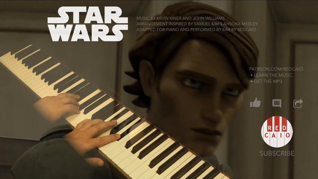 Ahsoka's Theme (Piano Cover) Star Wars смотреть онлайн