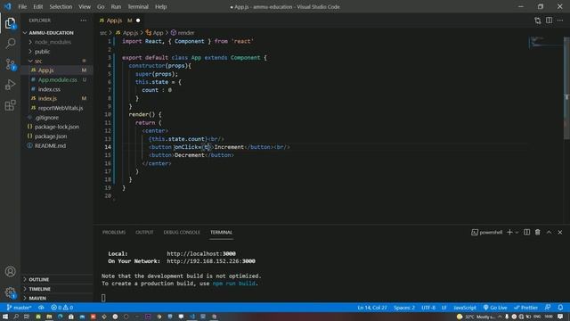 state in class based component in react js - 4 смотреть онлайн