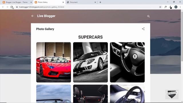 How To Add A Custom Photo Gallery To Blogger & WordPress Websites смотреть онлайн