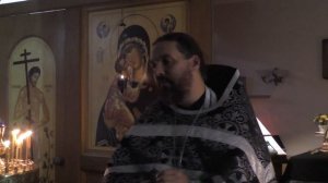 Проповедь после чтения 12-ти Страстных Евангелий. Протоиерей Евгений Попиченко