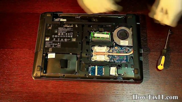 HP ProBook 4540s Disassembly And Fan Cleaning