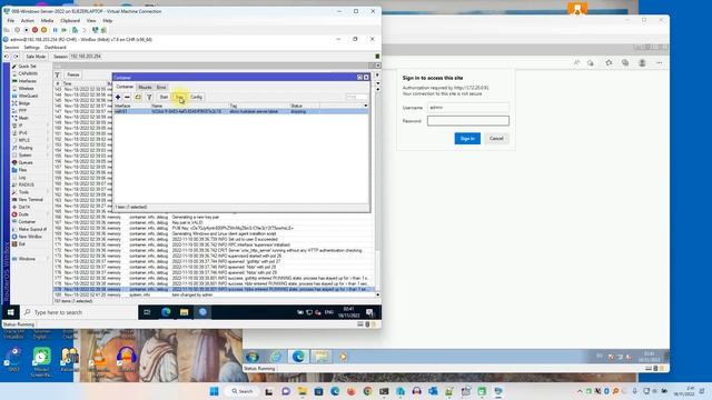 Demo of Rustdesk server container on Mikrotik RouterOS 7.6 смотреть онлайн