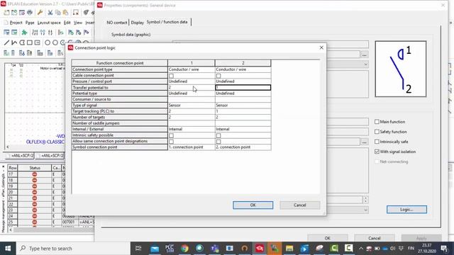 ePlan Tips, How to break potential definition in contactor contact to prevent Error 5028 смотреть онлайн