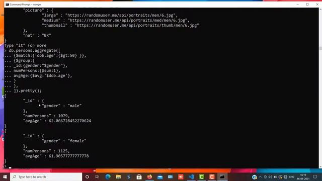 Aggregation in Mongo DB смотреть онлайн