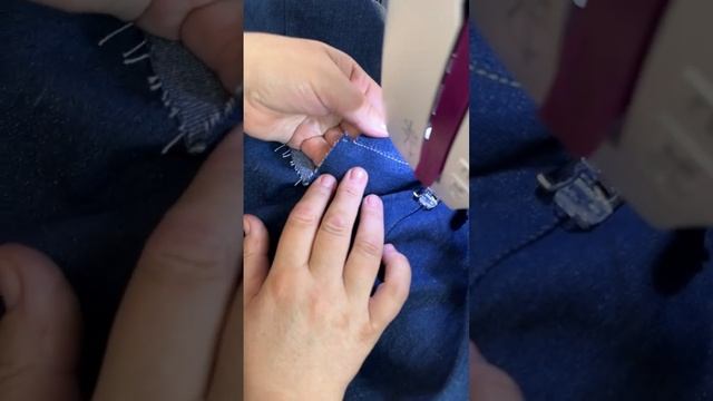 Отстрочка двумя нитками смотреть онлайн