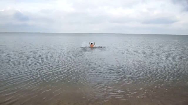 Крещение 2019 . Берег Азовского моря. смотреть онлайн