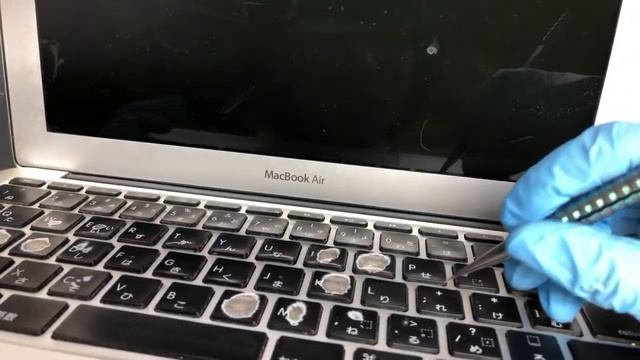 Mac Book Air 2013 11インチ A1465 キーボード押せない修理 смотреть онлайн